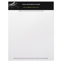 Classic Silhouette Letterhead Design