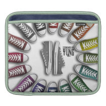 Classic Sneakers Circle Case Sleeves Ipad Sleeves