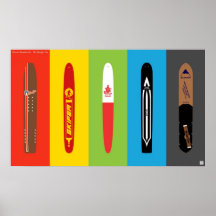 Classic Snowboards - The Snurfer Era Posters