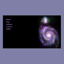 Classic Spiral Galaxy business cards
