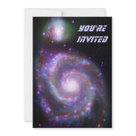 Classic Spiral Galaxy Invitations