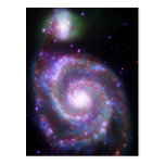 Classic Spiral Galaxy Postcard