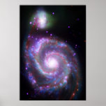 Classic Spiral Galaxy Poster