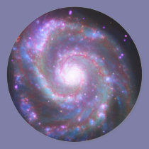 Classic Spiral Galaxy stickers