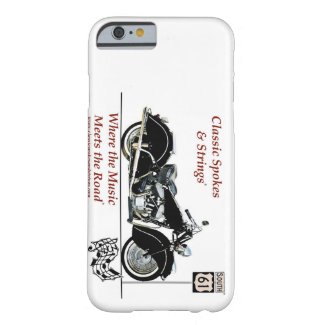 Classic Spokes & Strings Cell Phone Case Barely There iPhone 6 Case