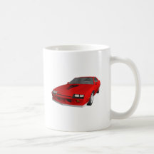 Classic Sports Car: 3D Model: Mugs