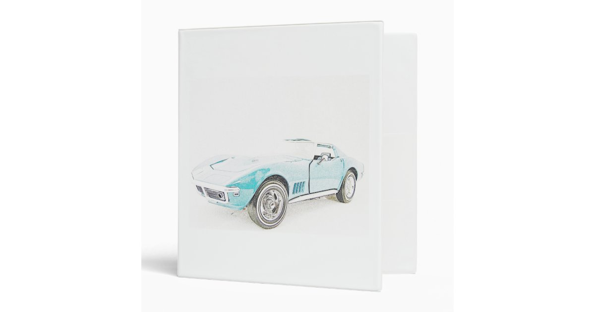 Classic Sports Car Binder Zazzle