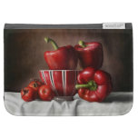 Classic Still Life Pepper Tomatoe painting Kindle Folio Cases