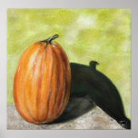 Classic still life pumpkin posters