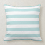 Classic Stripe Pillow in Caribbean/White