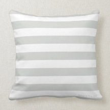 Classic Stripe Pillow in Weathered/White