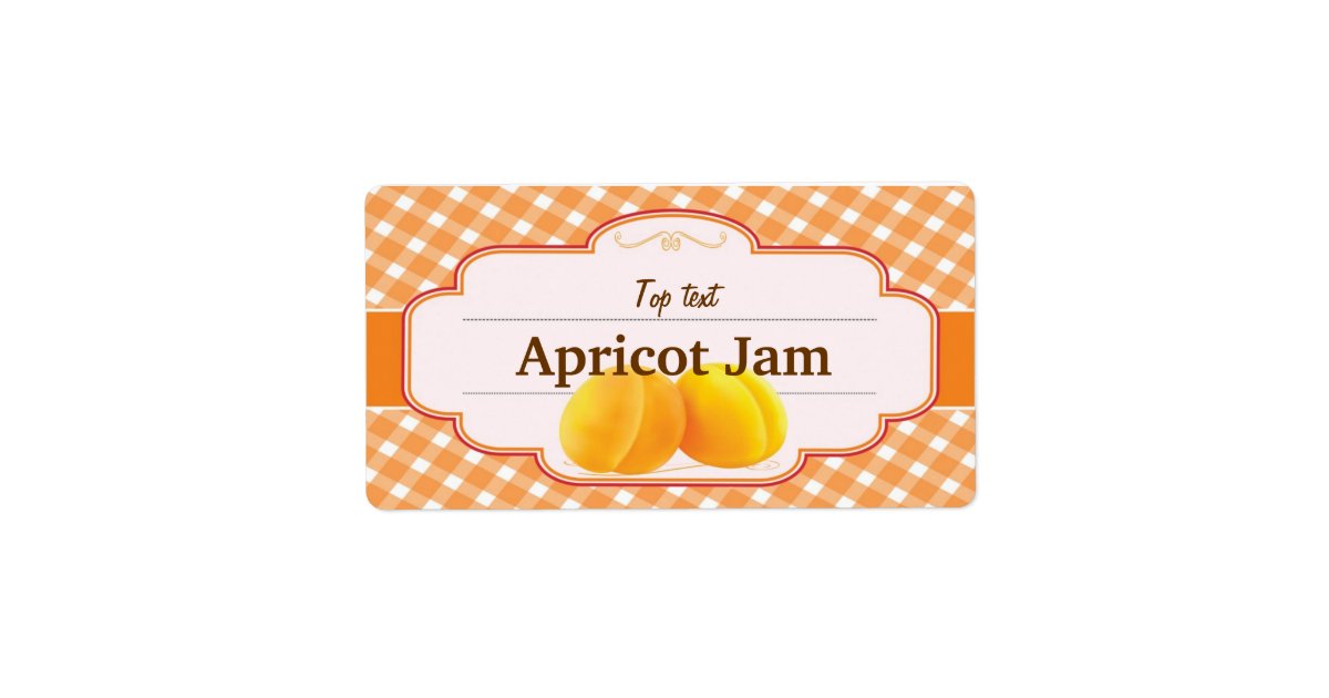 classic-style-jam-jelly-traditional-apricot-jam-label-zazzle