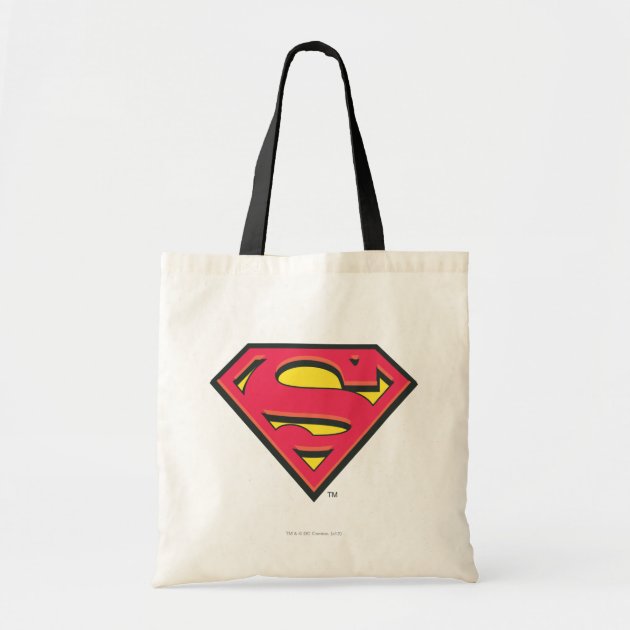Classic Superman Logo Budget Tote Bag-0