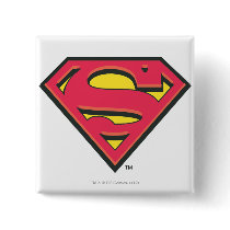 Classic Superman Logo Pin