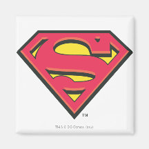 Classic Superman Logo Fridge Magnets