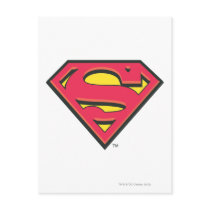Classic Superman Logo Post Card