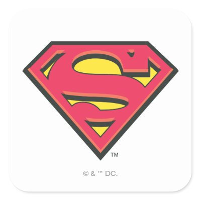 Superman Logo Design   on Classic Superman Logo Stickers From Zazzle Com