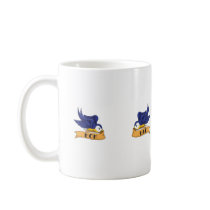 Classic Swallows With "Mom" and "Dad" Banners mugs by PointBlankInd Classic Swallows With "Mom" and "Dad" Banners mugs