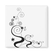 classic swirl magnets by Just2Cute classic swirl magnets