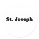 Classic t shirts round stickers