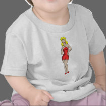 Classic Tattoo Pinup t-shirts