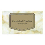 Classic Taupe Marble Business Elegance Business Card Templates