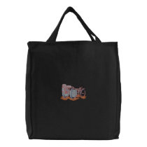 Classic Tractor embroidered bags by ZazzleEmbroidery Classic Tractor embroidered bags