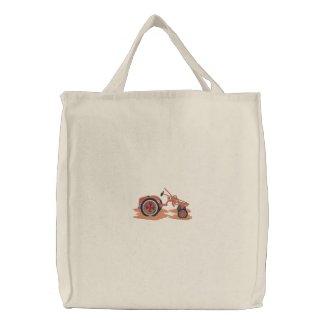 Classic Tractor embroideredbag