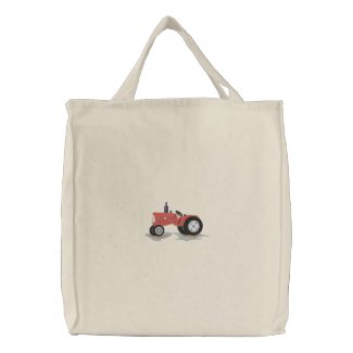 Classic Tractor embroideredbag