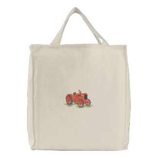 Classic Tractor embroideredbag