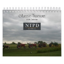 Classic Tractors , 2008 Calendar - NTPD Custom