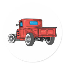 Classic Truck stickers by hotrodshirts Classic Truck stickers