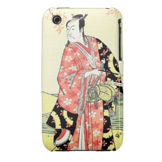 Classic ukiyo-e Traditional Japanese Samurai art Case-Mate iPhone 3 Case