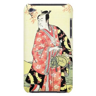 Classic ukiyo-e Traditional Japanese Samurai art iPod Case-Mate Cases