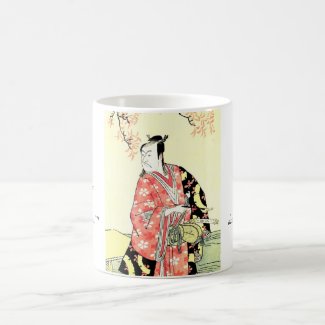 Classic ukiyo-e Traditional Japanese Samurai art Mug