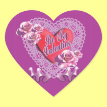 CLASSIC VALENTINE'S DAY HEART stickers