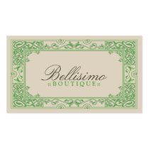 Classic Vignette Business Card Design (apple)