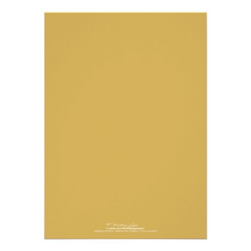 Classic Vignette Rehearsal Dinner Invite (gold)