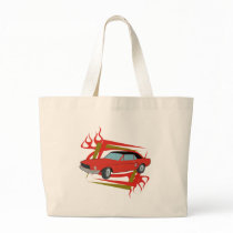 Classic Vintage Car Red and Black bags by hotcars Classic Vintage Car Red and Black bags