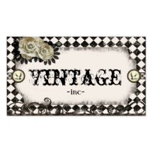Classic vintage inspired business cards