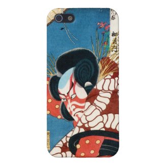 Classic vintage japanese kabuki samurai Utagawa iPhone 5 Cover