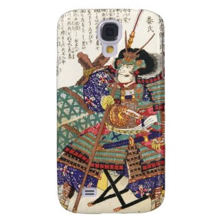 Classic Vintage Japanese Samurai Warrior General Galaxy S4 Cover