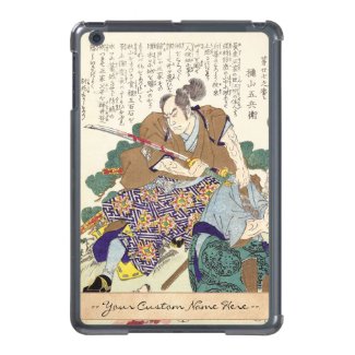 Classic Vintage Japanese Samurai Warrior General Case For iPad Mini