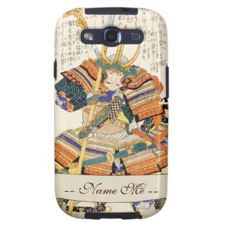 Classic Vintage Japanese Samurai Warrior General Galaxy S3 Cases