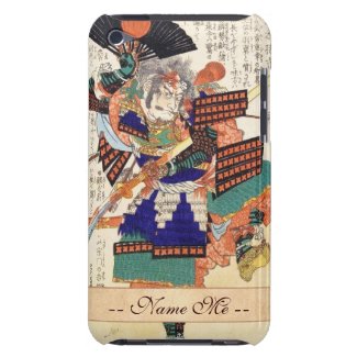 Classic Vintage Japanese Samurai Warrior General Barely There iPod Case