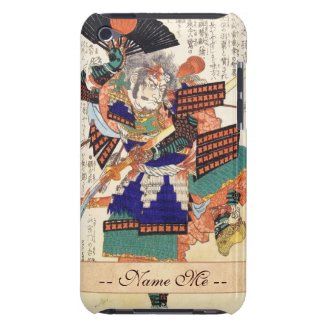 Classic Vintage Japanese Samurai Warrior General Barely There iPod Case