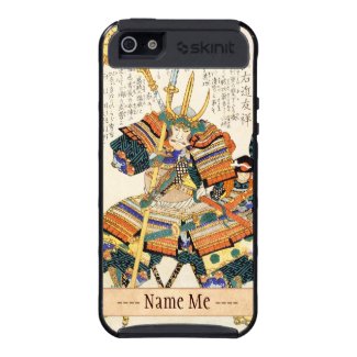 Classic Vintage Japanese Samurai Warrior General Cases For iPhone 5