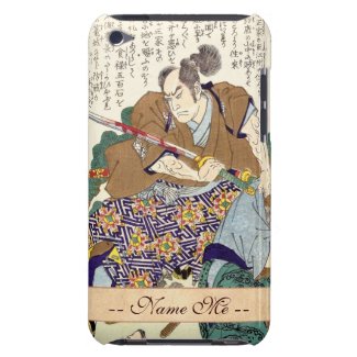 Classic Vintage Japanese Samurai Warrior General Barely There iPod Case