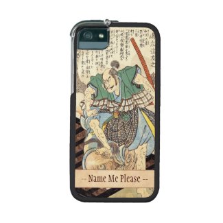 Classic Vintage Japanese Samurai Warrior General iPhone 5/5S Cases