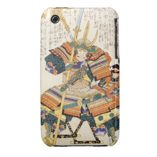 Classic Vintage Japanese Samurai Warrior General iPhone 3 Case-Mate Case